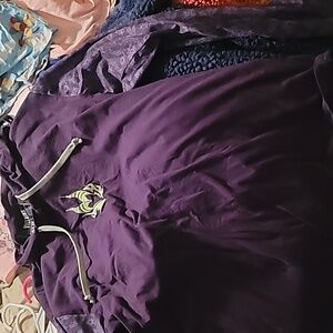 Long sleeve Disney Villians Hooded shirt by LootWear 2xl